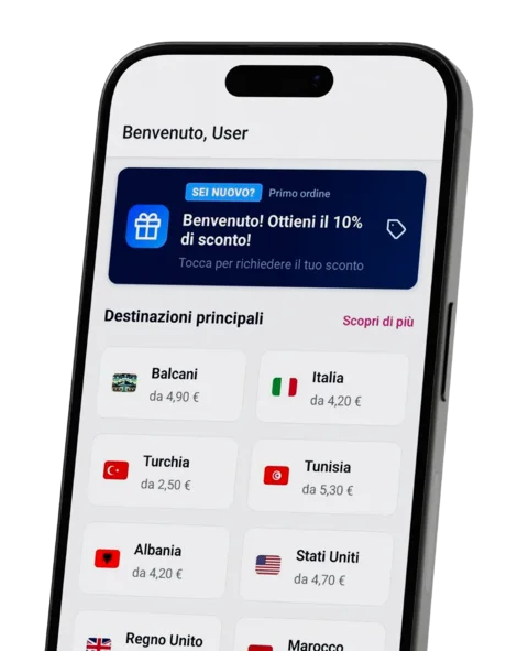 App Quibity su uno smartphone