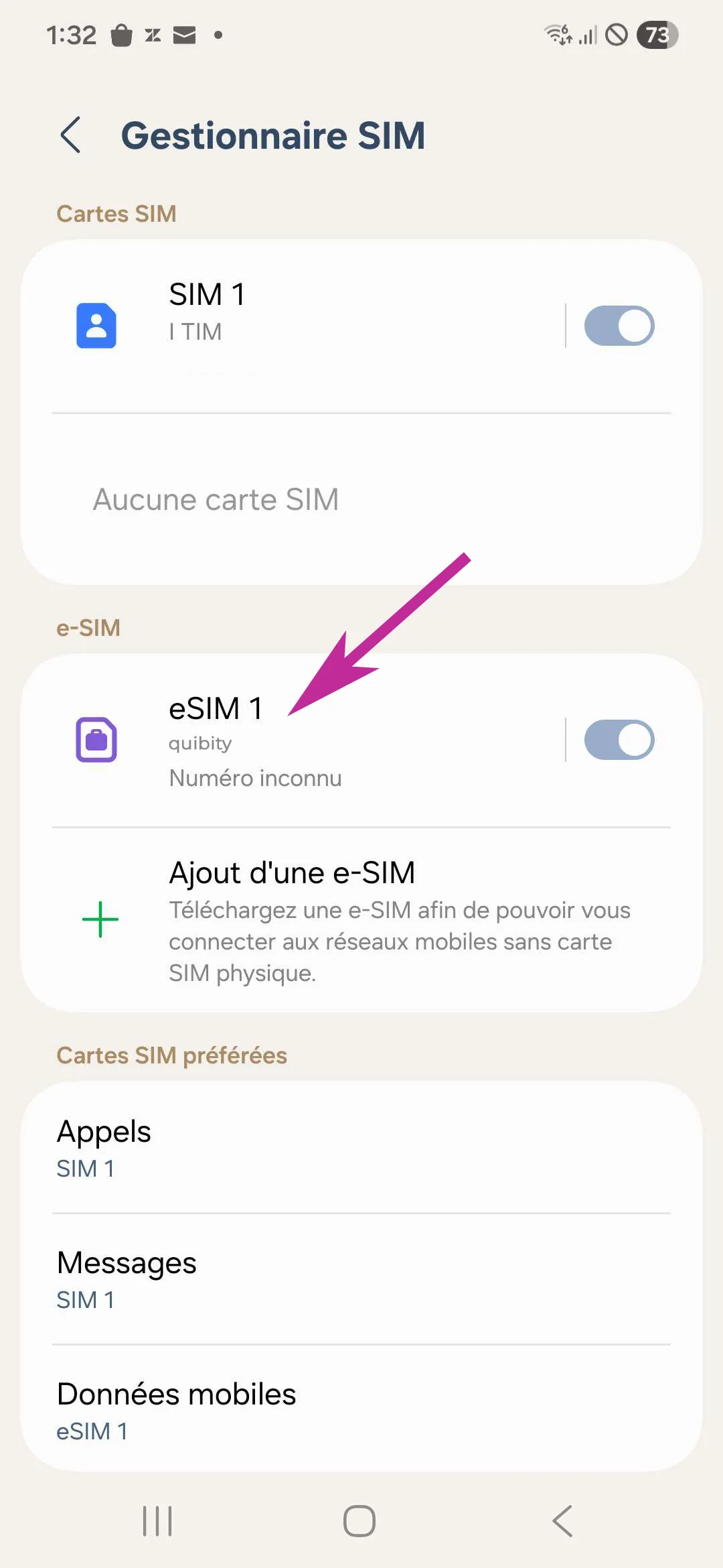 Étape 5